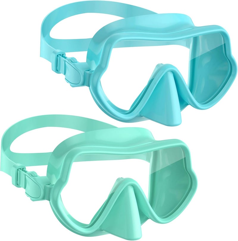 W WSTOO WSTOO Frameless Swim Goggles with Nose Cover for Adults, Panoramic Anti-Glare & Anti-Fog Tempered Glass Lenses, and Perfect Seal Food-Grade Silicone Skirt, Suitable for Snorkelling and Diving - Image 1